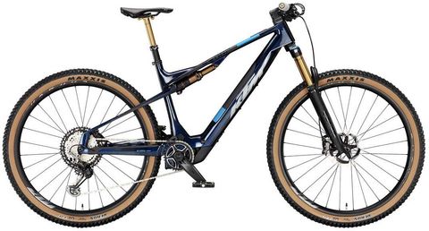 Ktm KTM Macina Scarp SX Prime - 400 Wh - 29 Zoll - Fully - transparent blue (grey+black matt) - Größe 53cm