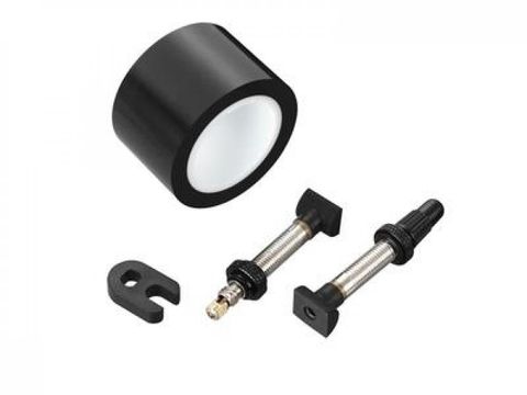 Sram SRAM Tubeless Kit Rail 23 mm inkl. 28 mm Felgenband - Komplettset für zwei Laufräder