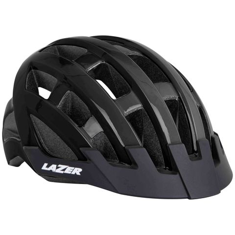 Lazer Lazer Compact CE-CPSC Bisiklet Kaskı Siyah 54-61 cm