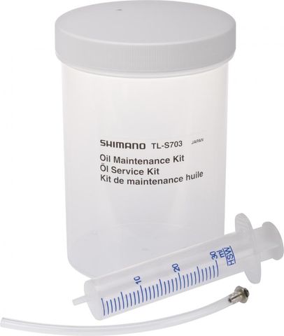 Shimano SHIMANO TL-S703 BEHÄLT.+SPRITZE ALFINE Wartung-Set - Servicekit für Alfine Hydrauliksysteme
