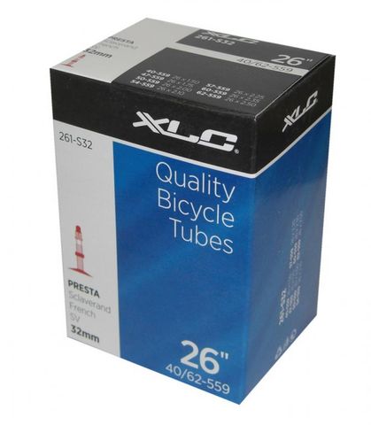 XLC XLC Fahrradschlauch 50er Werkstattbox 26 x1.5/2.5 40/62-559 SV 33 mm, 50 Stück