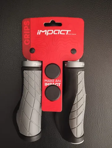 İmpact İmpact Elcik -  Avuç Destekli Siyah/Gri / Bisiklet