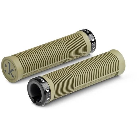 Fizik Fizik Comfortfeel MTB Lock-On Griffe - Khaki - Größe Ø 32 mm / 135 mm