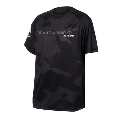 Endura Endura Kinder MT500JR Kurzarm Trikot LTD - Schwarz 11 - 12 Jahre