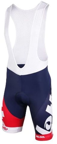 Vermarc Vermarc Lotto Belisol Kısa Askılı Takım Bisiklet Taytı Medium