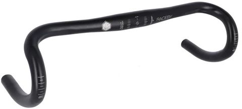 Raceby XLC Raceby Road-Bar HB-R07 Aluminium Rennrad Lenker - 31,8mm - schwarz - Größe 420 mm