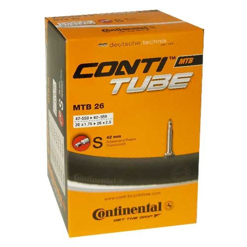Continental Continental MTB 26 SV Schlauch - 42 mm - black - Größe 47-62/559