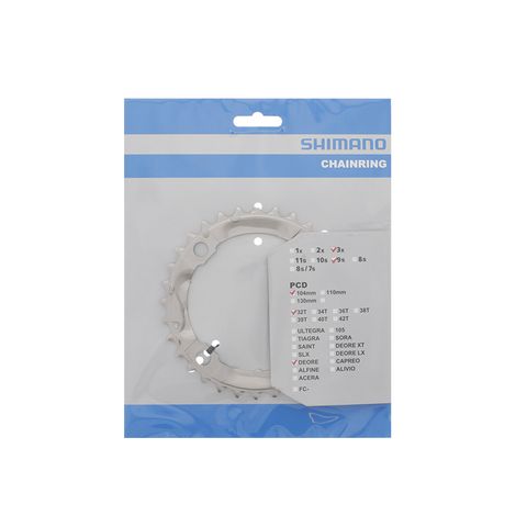 Shimano Shimano Aynakol Dişlisi Deore FC-M532 32T 3x9S