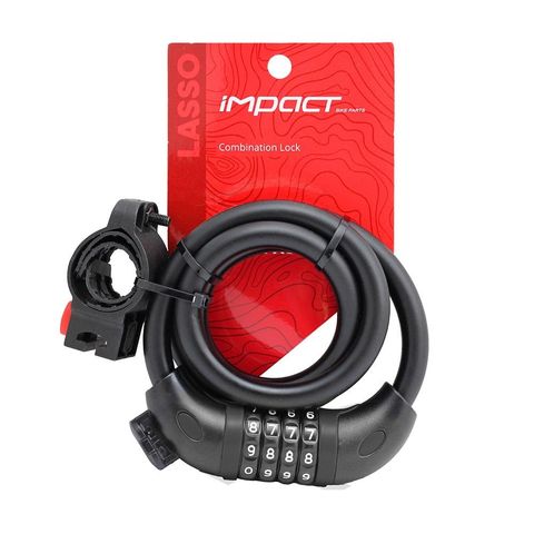 İmpact Impact Lasso 12mm x 1000mm Şifreli Bisiklet Kilidi