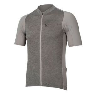 Endura ENDURA GV500 Reiver Gravel Fietsshirt Korte Mouwen Grijs Heren