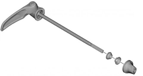 Shimano SHIMANO Schnellspanner 168 mm FH-5800, FH-RS400 - 168 mm, 5800,