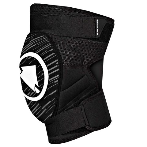 Endura Endura SingleTrack II Knieprotektor - Schwarz/Weiß S/M