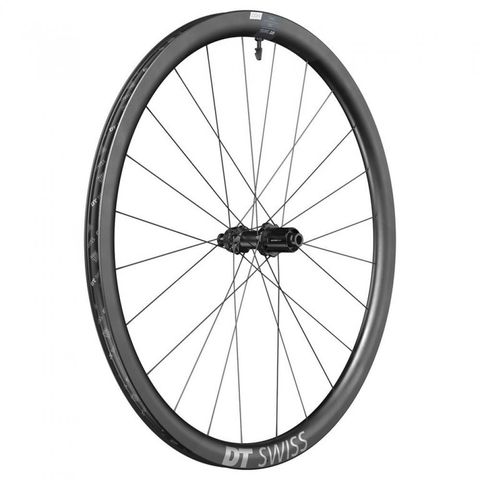 DT Swiss DTSwiss DT Swiss Laufrad CRC 1400 Spline Disc 622 x 22 mm Schwarz - leichtes Carbon-Performance-Laufrad