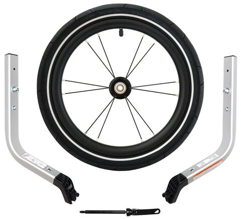Thule Thule Chariot 2 Jogging Kit Single - Einsitzer (ab MY2024) - Silver/Black