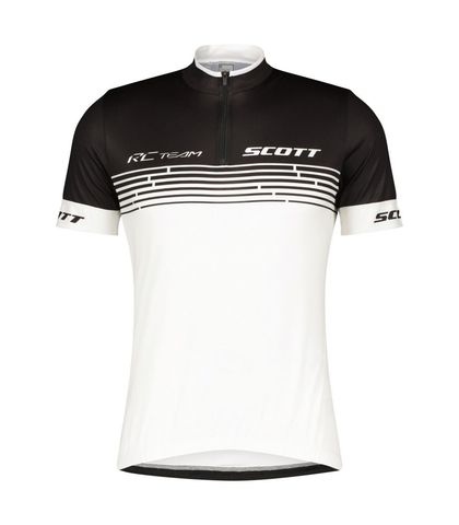 Scott SCOTT RC TEAM 20 SS KISA KOL FORMA WHITE/BLACK/S