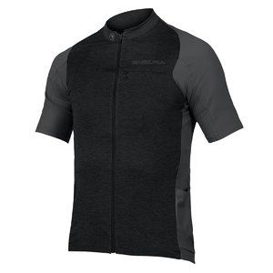 Endura ENDURA GV500 Reiver Gravel Fietsshirt Korte Mouwen Zwart/Grijs Heren