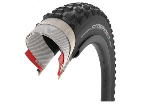 Pirelli Pirelli Scorpion E-MTB R falt 27,5x2,6 (65-584) schwarz - Grip & Pannenschutz für E-MTB