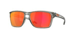 Oakley OAKLEY Sylas Sport Zonnebril Transparant Grijs met Prizm Ruby Lens