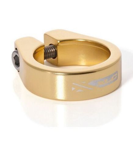 XLC Xlc 31.8mm CL-951B Alüminyum Alyan Sıkmalı Sele Kelepçesi Altın Sarısı