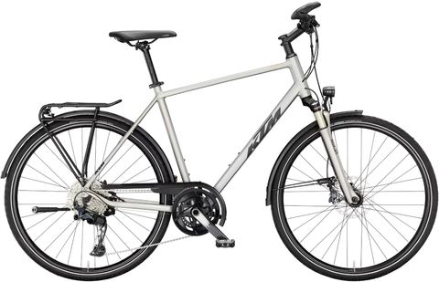 Ktm KTM Life Style - 28 Zoll - Diamant - Core Grey Matt (Black+Orange) - Größe 51 CM