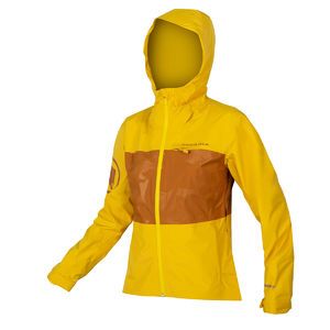 Endura ENDURA SingleTrack II MTB Fietsjack Geel/Oranje Dames
