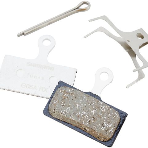 Shimano Shimano G05A-RX Resin remblokken voor schijfremmen voor XTR/XT/SLX/Deore/Alfine/105/Ultegra