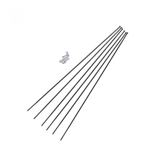 DT Swiss DTSwiss DT Swiss Speichenkit für ARC 1100 DICUT 700C Schwarz - zuverlässiger Ersatz für Hochleistungs-Laufräder