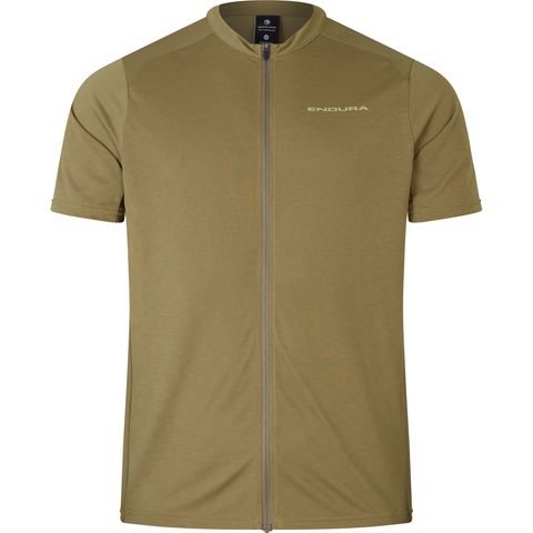Endura Endura Loop S/S Zipped Trikot tweedgreen M
