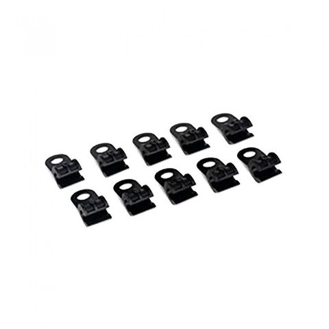 Sram SRAM Befestigungsclip für hydraulische Bremsleitung 10er Pack, schwarz - saubere Leitungsführung
