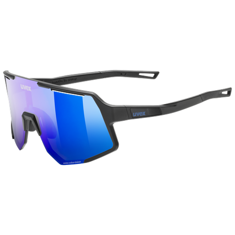 Uvex uvex SEQUENZE CV sportbril black mat/mirror blue