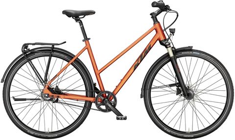 Ktm KTM Life Eight - 28 Zoll - Trapez - Burnt Orange Matt (Blk+Orange) - Größe 56 CM