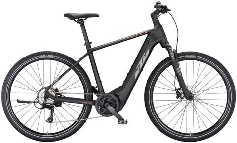 Ktm KTM Macina Cross 510 - 500 Wh - 28 Zoll - Diamant - Black matt (grey+orange) - Größe 60 CM