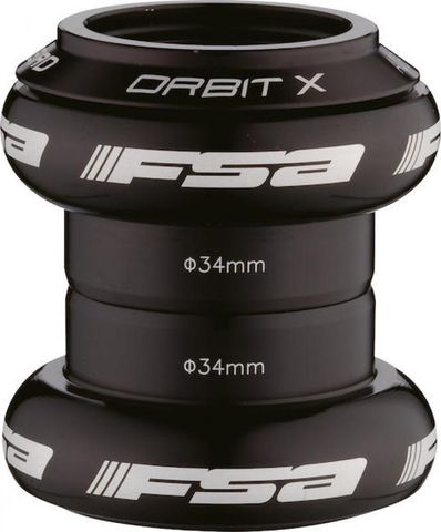 Fsa FSA Steuersatz Orbit X 1 1/8" Schwarz - präziser Ahead-Steuersatz in moderner Ausführung
