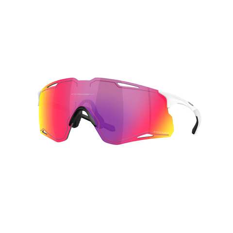 Oakley OAKLEY CYBR LIGHTNING (prizm) Sport Sonnenbrille matte white/prizm road