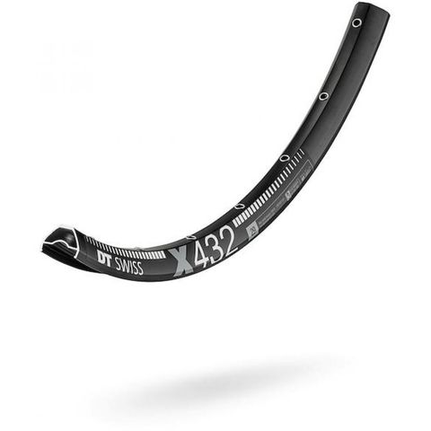 DT Swiss DTSwiss DT Swiss Felge X 432 29" 32 Loch Schwarz - leichte XC-Disc-Felge mit breitem Profil