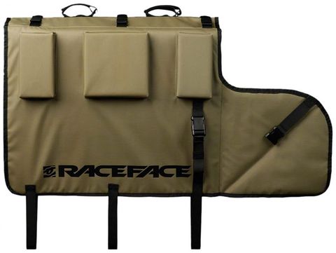 Race Face Race Face Half Stack Tailgate Pad, olive, one size - Pickup-Heckklappenschutz für Bikes