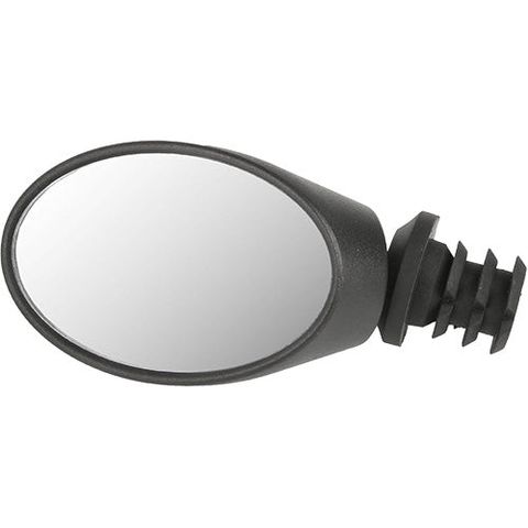 M-wave M-Wave Spy Oval achteruitkijkspiegel zwart