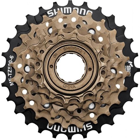 Shimano Shimano Freilauf-Schraubzahnkranz MFTZ500 6-fach 14-28 - zuverlässige Schaltperformance
