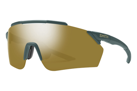Smith Smith Ruckus Gözlük - Matte Spruce (Bronze Mirror + Contrast Rose Lens)