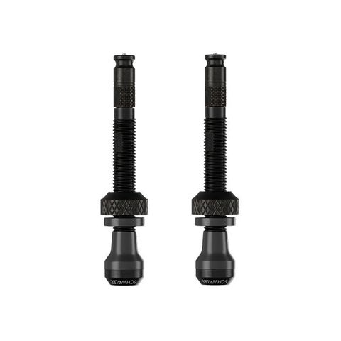 Schwalbe Schwalbe SCV Clik Valve Yeni Sistem Tubeless Sibop Seti 40mm Siyah