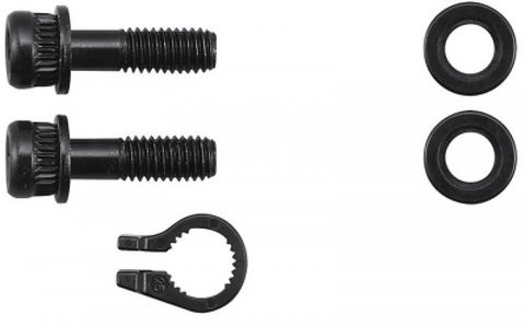 Shimano SHIMANO Scheibenbremsadapter PM/PM 203mm vorne & hinten - Bremsadapter für Postmount Scheibenbremsen