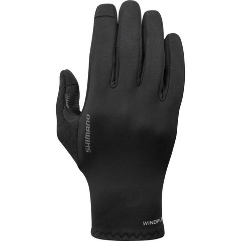 Shimano SHIMANO Windflex Race Gloves Handschuhe Black S - winddichte Rennradhandschuhe