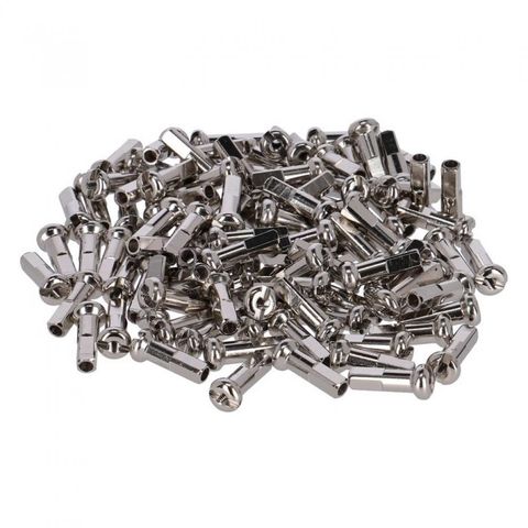 DT Swiss DTSwiss DT SWISS Nippel Pro Lock 2.0 X 14 Messing Vernickelt 100 Stück Silber
