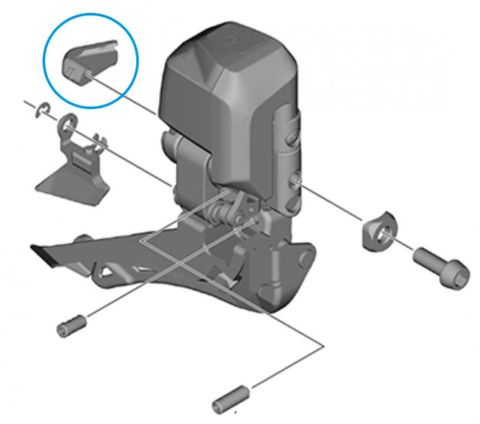 Shimano SHIMANO Abdeckung FD-R7150 Kabelanschluss Größe Universal - Schutz für Di2-Anschluss