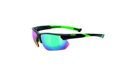 Uvex Uvex sportstyle 221 Fahrradbrille BLACK GREEN / ONE SIZE