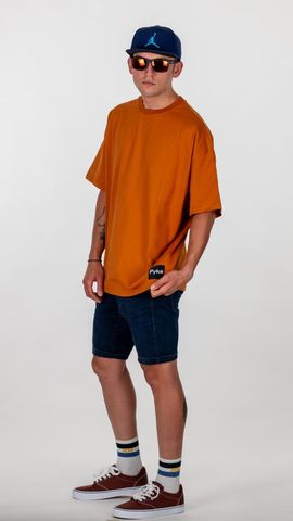 Pyke Hardal Pyke Oversize Tişört - STD / L