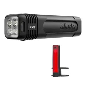 Knog KNOG Blinder Pro 600 + Plus Rear Twinpack Verlichtingsset Zwart