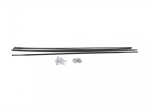 DT Swiss DTSwiss DT Swiss Speichenkit PR 1600 DICUT 21 mm schwarz - präzises Ersatzkit für VR/HR