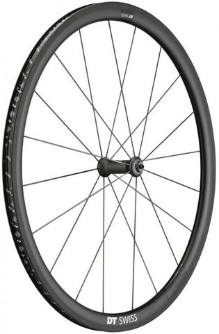 DT Swiss DTSwiss DT Swiss Laufrad PRC 1400 Spline 35 622x18 mm schwarz - leichtes Carbon-Performance-Laufrad