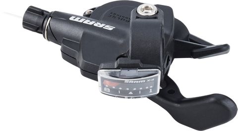 Sram SRAM X4 Trigger achter/ rechts 8 speed zwart